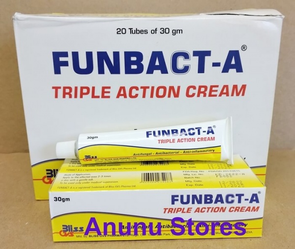 FUNBACT A Triple Action Cream - 30g